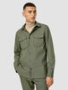 Essential Overshirt Nightfall Green Melange