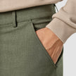 Essential Pants Slim Nightfall Green Melange