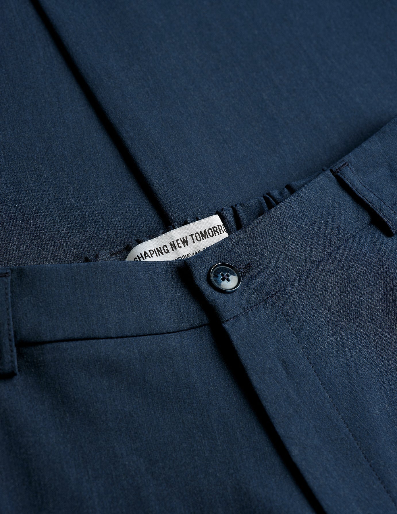 Essential Pants Relaxed Fit Navy Melange