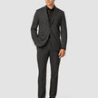 Essential Suit Pants Regular Asphalt Pinstripe