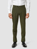 Essential Suit Moss Green Pinstripe