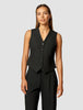 Essential Vest Short Black