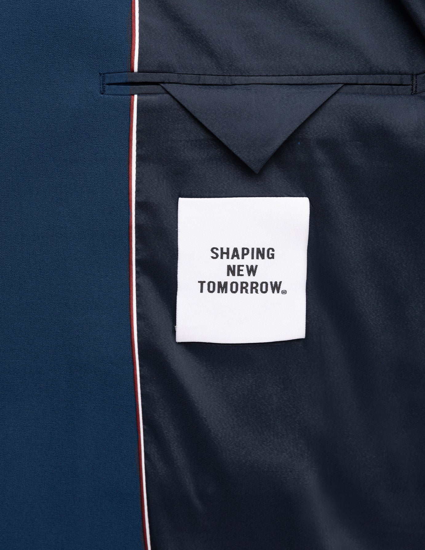 Essential Blazer Slim Marine Blue