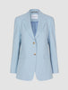 Essential Blazer Sky Blue Melange