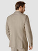 Essential Blazer Beige Melange Regular