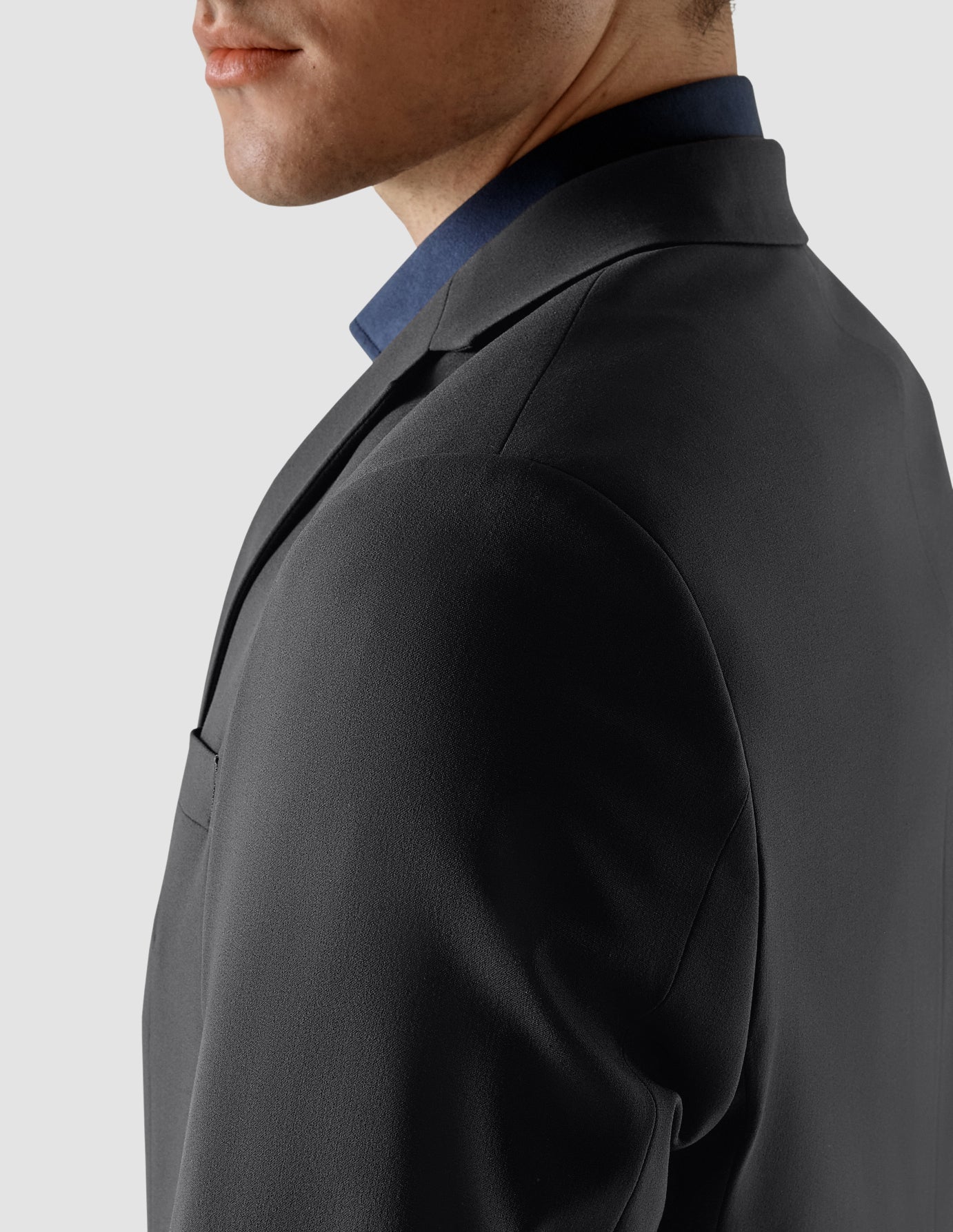 Essential Blazer Regular Dark Shadow