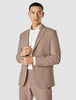 Essential Blazer Dusty Lilac Melange Regular