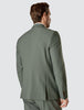 Essential Blazer Regular Green Melange