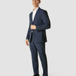 Essential Blazer Navy Melange Regular