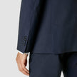 Essential Blazer Navy Melange Regular