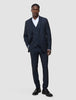 Essential Blazer Navy Stripes Slim