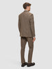 Essential Blazer Regular Saddle Brown Melange