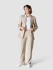 Essential Blazer Toffee Check