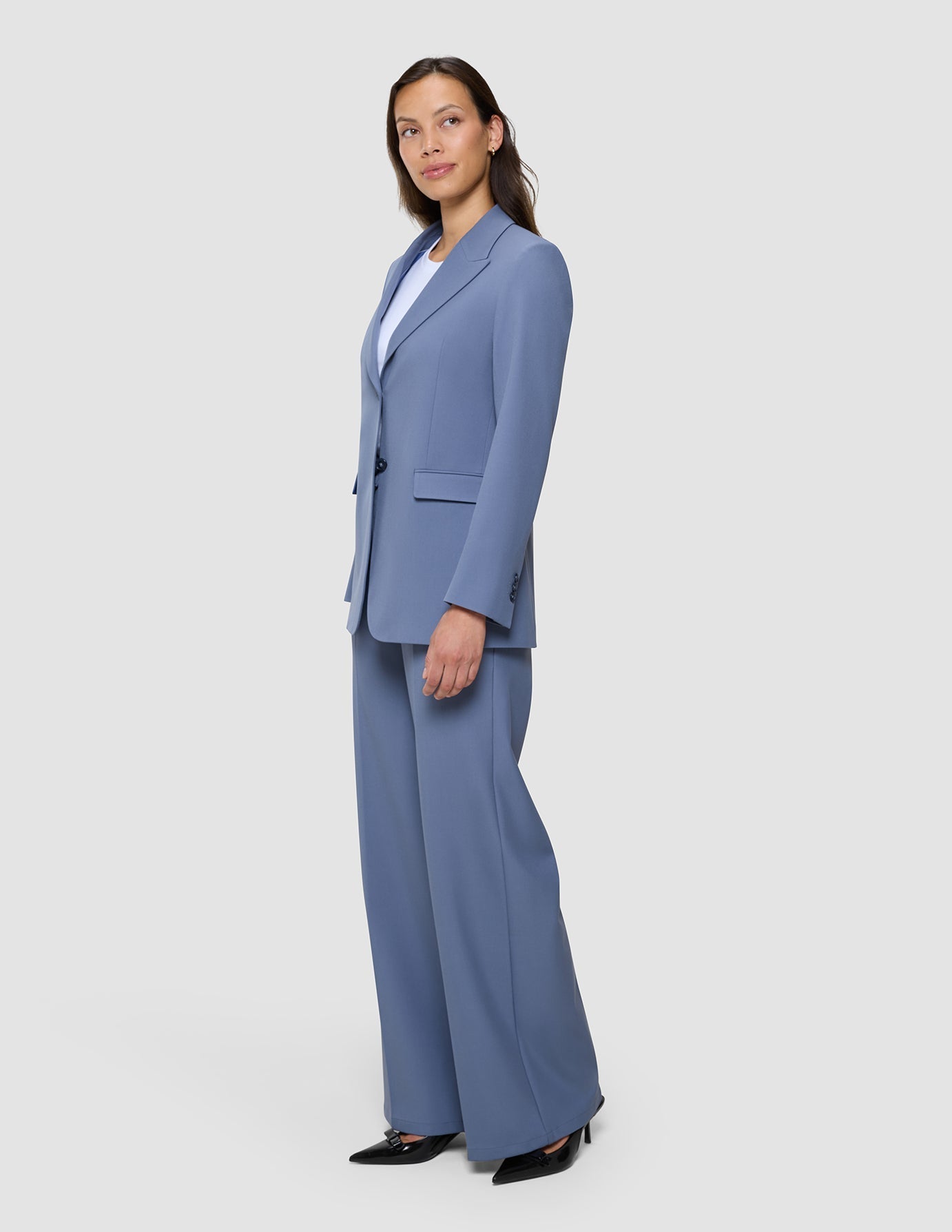 Women Essential Suit Wide Frost Blue