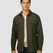 Essential Overshirt Clover Green