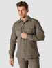 Overshirt Dark Beige Melange