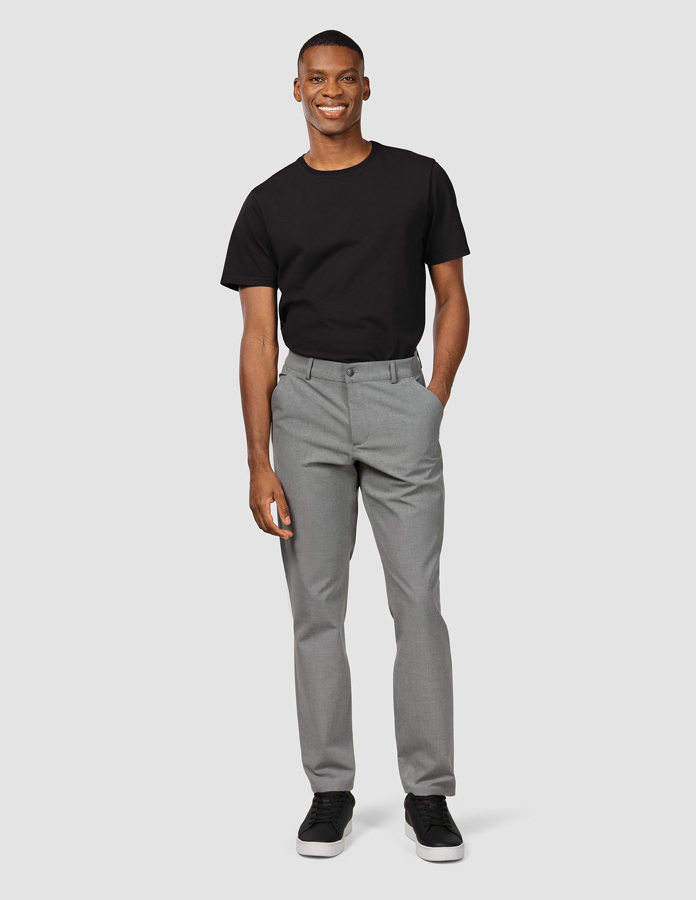 Essential Pants Regular Cloud Grey