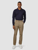 Essential Pants Regular Vintage Brown Melange