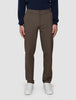 Essential Pants Regular Saddle Brown Melange