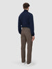 Essential Pants Regular Saddle Brown Melange