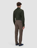 Essential Pants Slim Saddle Brown Melange