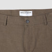 Essential Pants Slim Saddle Brown Melange