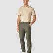 Essential Pants Slim Remote Green Melange