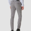 Essential Suit Checked Pants Slim Sterling Grey