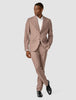 Essential Suit Pants Regular Dusty Lilac Melange