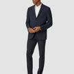 Essential Suit Pants Regular Navy Pinstripe