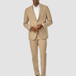 Essential Suit Pants Regular Sand Grain