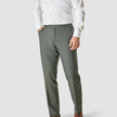 Essential Suit Pants Regular Green Melange