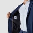 Essential Blazer Slim Marine Blue