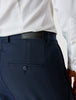 Essential Suit Pants Slim Navy Melange