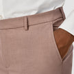 Essential Suit Pants Slim Dusty Lilac Melange