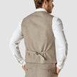 Essential Vest Beige Melange