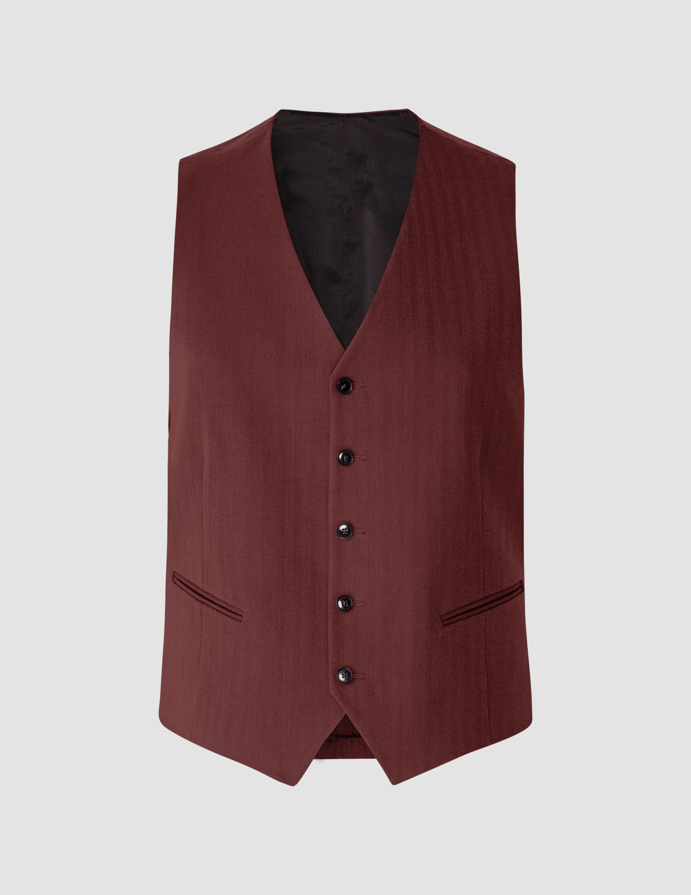 Essential Vest Mahogany