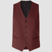 Essential Vest Mahogany