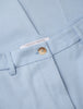 Essential Pants Wide Sky Blue Melange