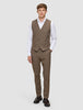 Essential Vest Saddle Brown Melange