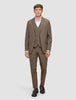 Essential Vest Saddle Brown Melange