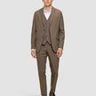 Essential Vest Saddle Brown Melange