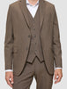 Essential Vest Saddle Brown Melange