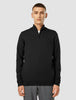Everyday Knit Half-Zip Black