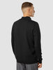 Everyday Knit Half-Zip Black