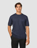 Everyday Knit Box Fit T-shirt Navy