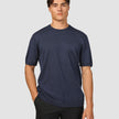 Everyday Knit Box Fit T-shirt Navy