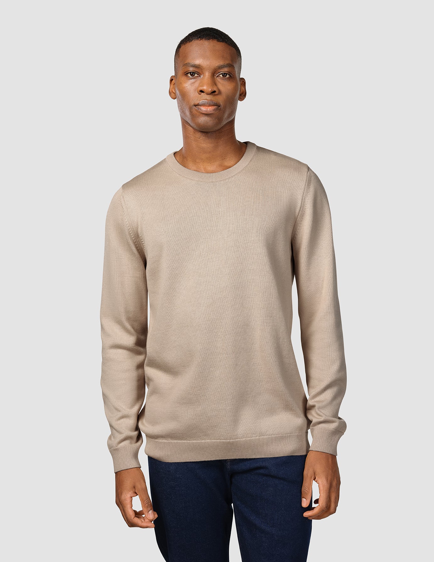 Everyday Knit Crewneck Birchwood