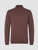 Everyday Knit Half Zip Espresso