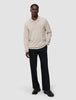 Everyday Knit Long Sleeve Polo Birchwood